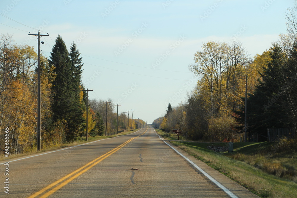 Fototapeta premium Na wsi, Edmonton, Alberta