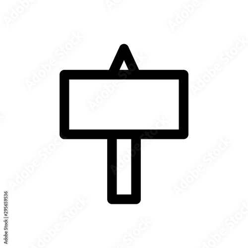 Signboard icon,vector illustration. Flat design style. vector signboard icon illustration isolated on White background, signboard icon Eps10. signboard icons graphic design vector symbols.