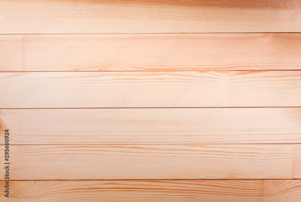 Pine wood wall background or texture