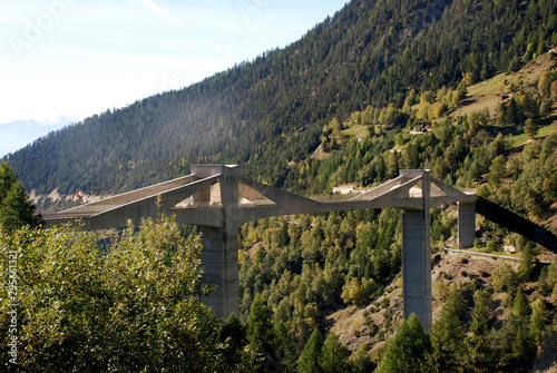 Fototapete Ganterbrücke / Simplonpass