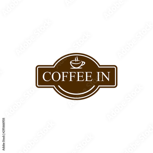 Coffee logo design Vector sign illustration template logo design