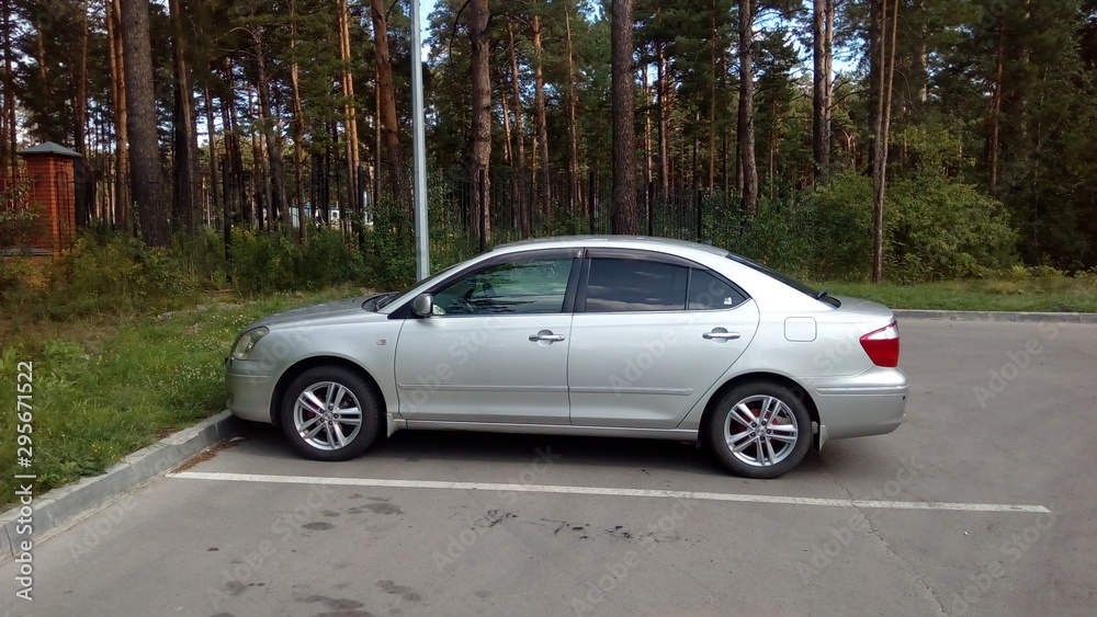 car on road