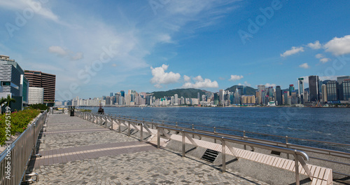 Hong Kong water front © leungchopan