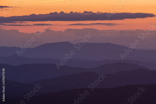 Lever de soleil au signal de la Lichère