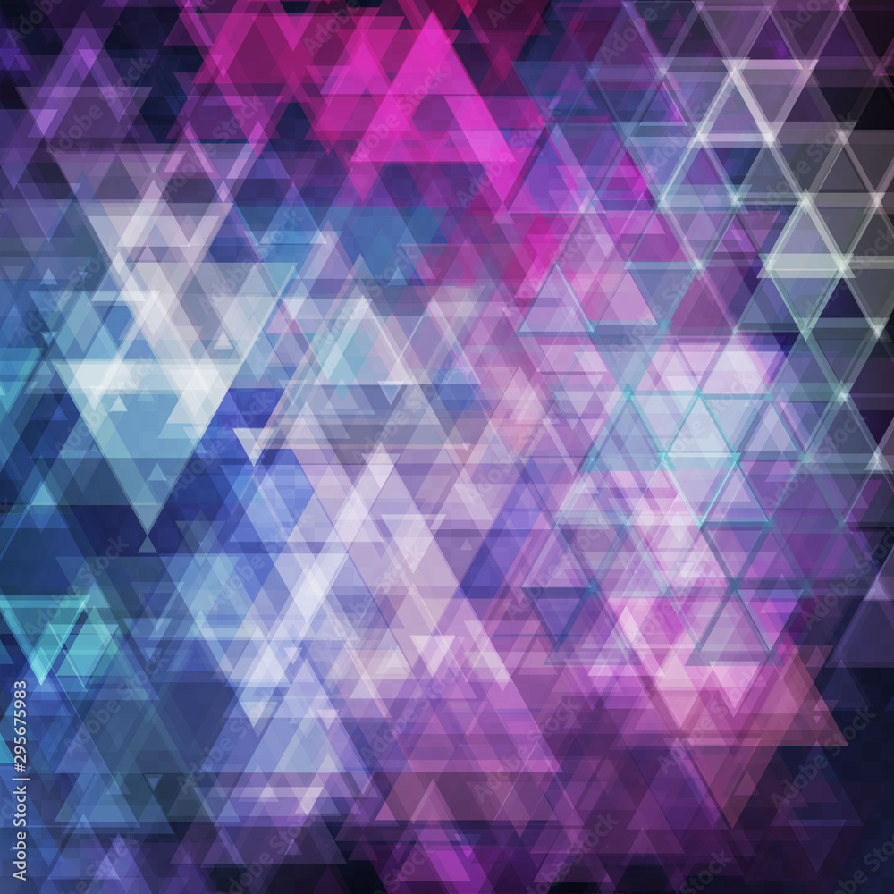 Fototapeta premium abstract background with triangles