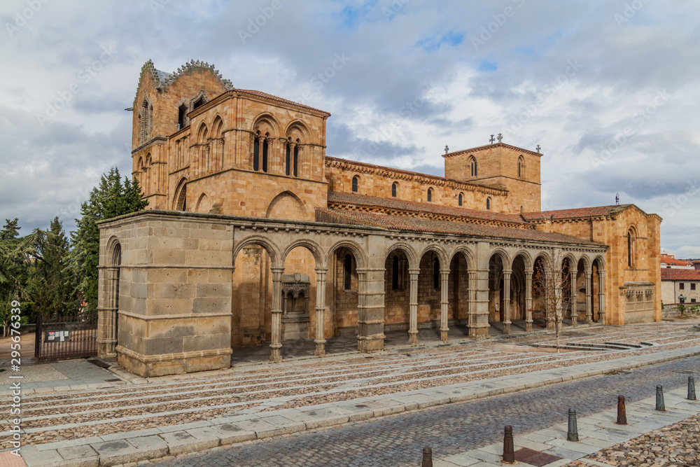 San Vicente basilica in Avila, Spain