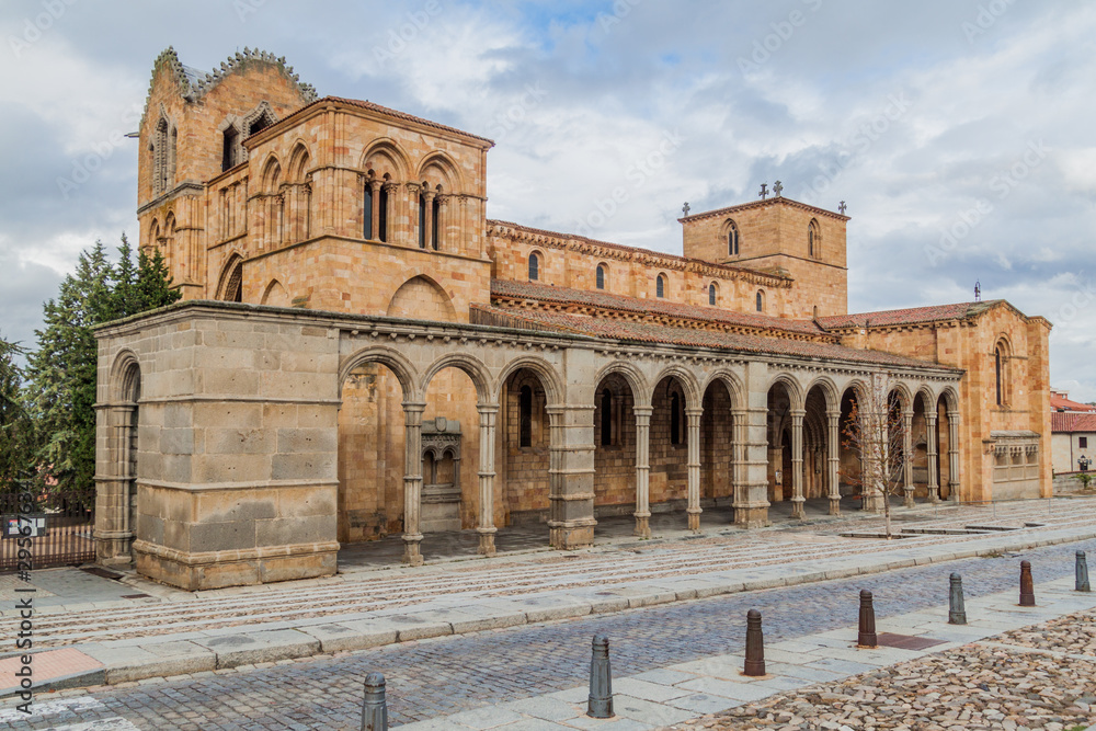 San Vicente basilica in Avila, Spain