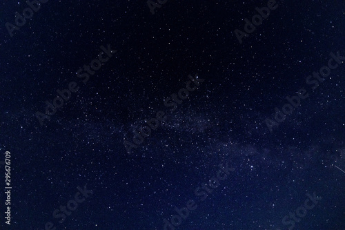 Milky Way starry night