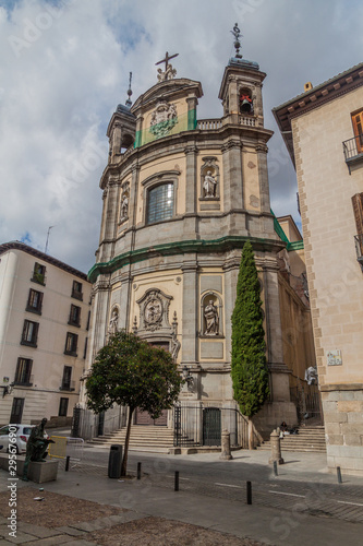 Pontifical Basilica of St. Michael (Basílica Pontificia de San Miguel) in Madrid, Spain