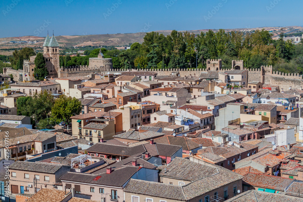 Aerial view of Toledo, Spain