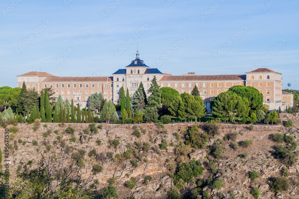 Building of the Infantry Academy in Toledo, Spain Building of the Infantry Academy in Toledo, Spain