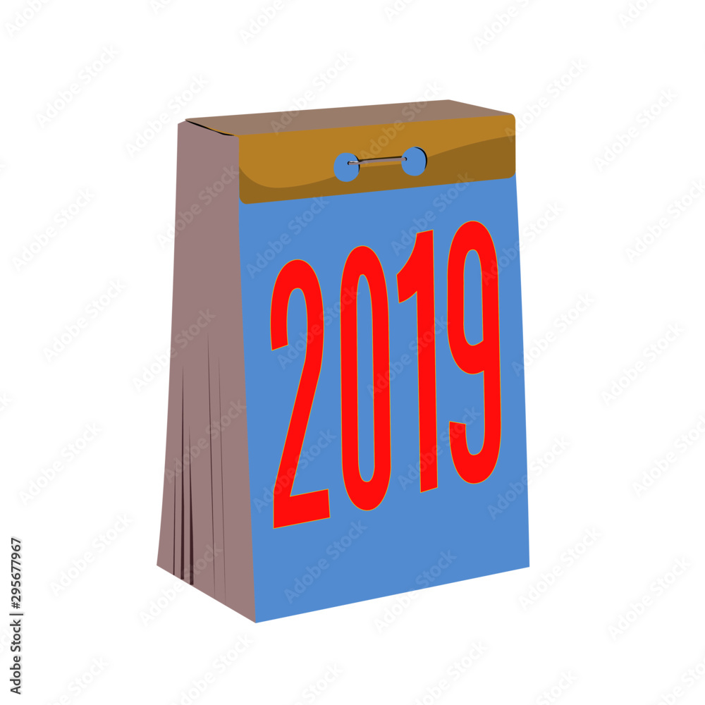 detachable calendar realistic vector illustration isolated detachable calendar realistic vector illustration isolated