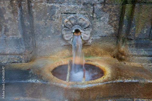 Orense,Spain,1,2016;city ​​of Galicia known for its hot springs