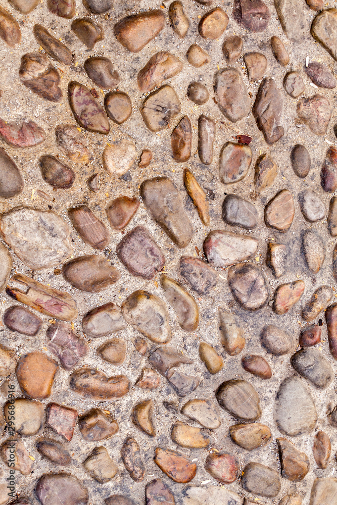 Background of a path made of pebbles Background of a path made of pebbles