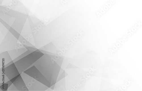 Abstract background gray colored objects, color gradient