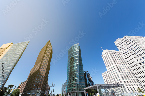 Hochh  user am Potsdamer Platz in Berlin