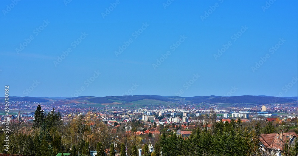 Targu Mures municipality, Mures County- Romania 03.Mar.2019 It is located in the Transylvanian Plateau.