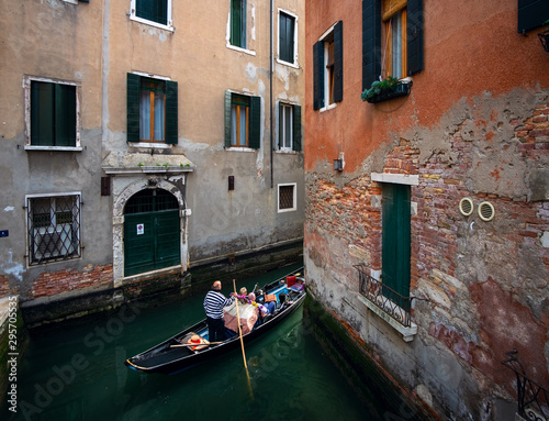 Appearance from around the corner. Venice. Italy.