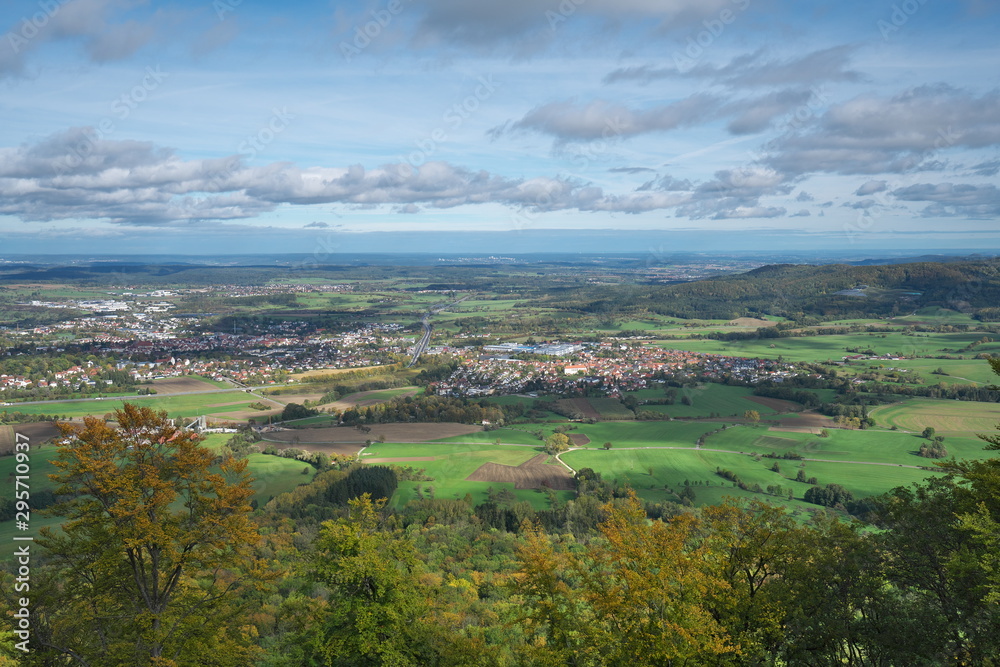 Ausblick von der Burg Hohenzollern