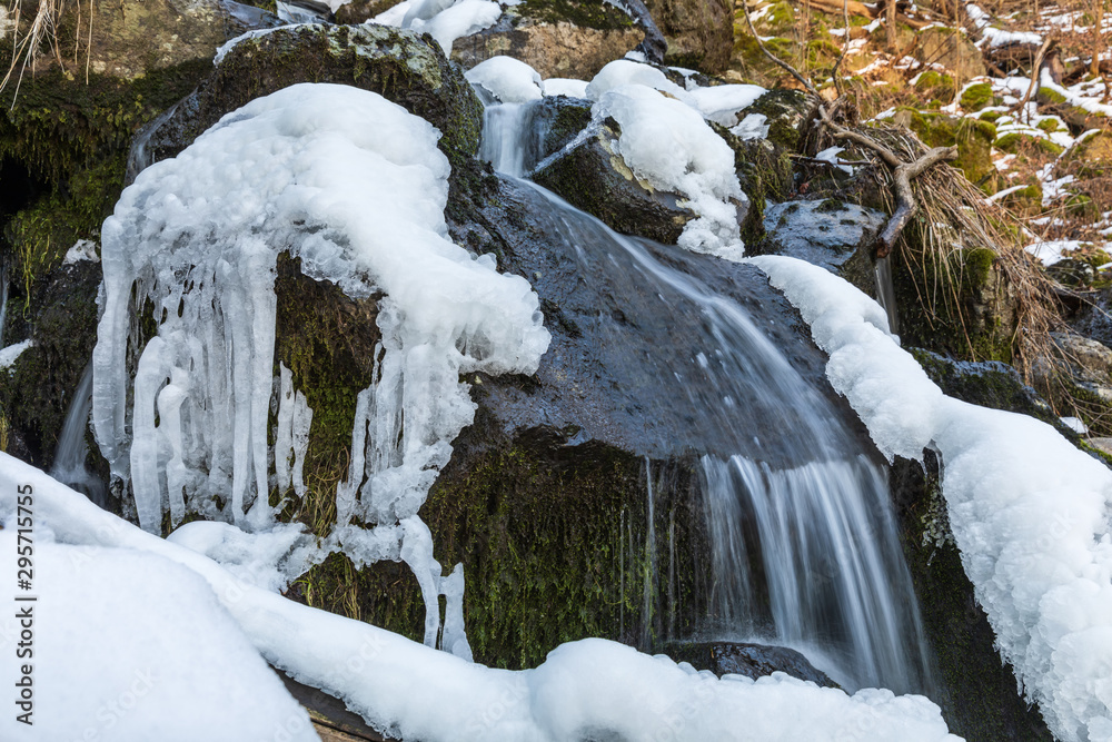 Obraz premium Schneeschmelze 9