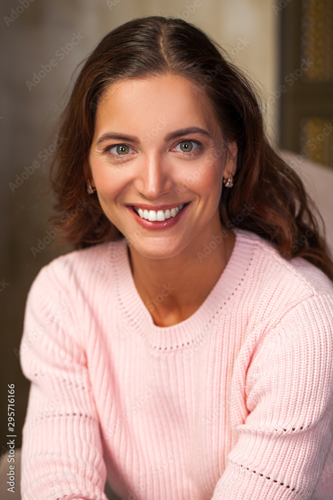 Portrait of beautiful young woman Portrait of beautiful young woman