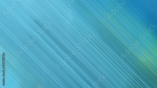 diagonal lines background or backdrop with cadet blue, medium turquoise and teal blue colors. good for design texture