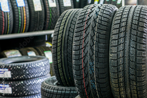 new winter tire sets without studs at tire shop