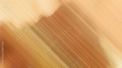 diagonal motion speed lines background or backdrop with peru, khaki and skin colors. good for design texture