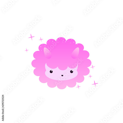 Kawaii avatar sweet migrate icon. Element of kawaii style illustration i