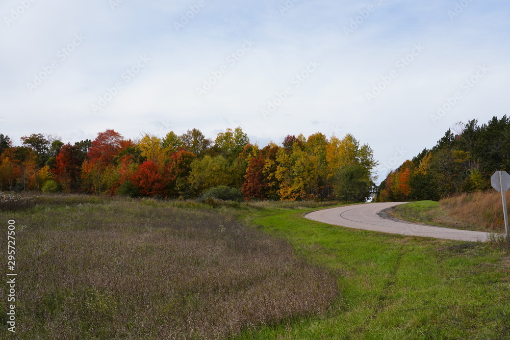Wisconsin's Fall Autumn season color landscape photography. The beauty of autumn color season change.