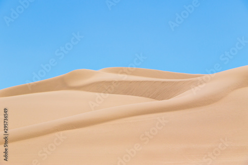 sand dunes in the desert © vpereluka