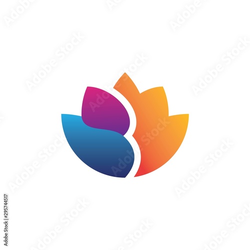 b abstract colorful logo © pitbox
