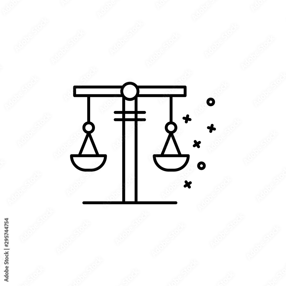 Case judge law scale icon. Element of industries icon Case judge law scale icon. Element of industries icon