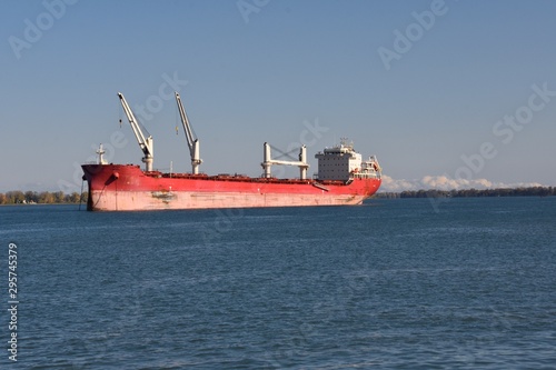 Paquebot sur le fleuve Saint-Laurent