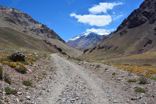road to aconcagua