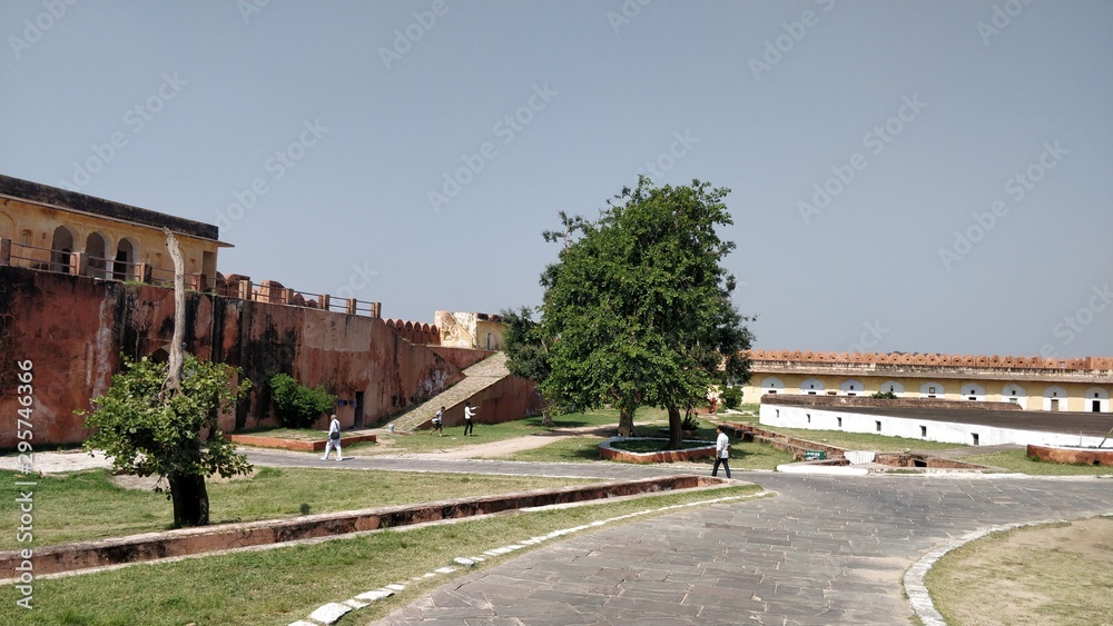Road map of fort in Jaipur