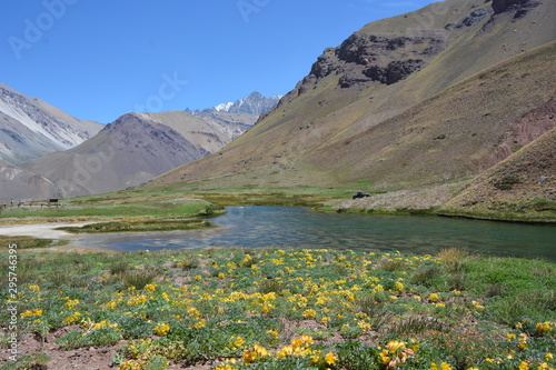 lake in the mountains