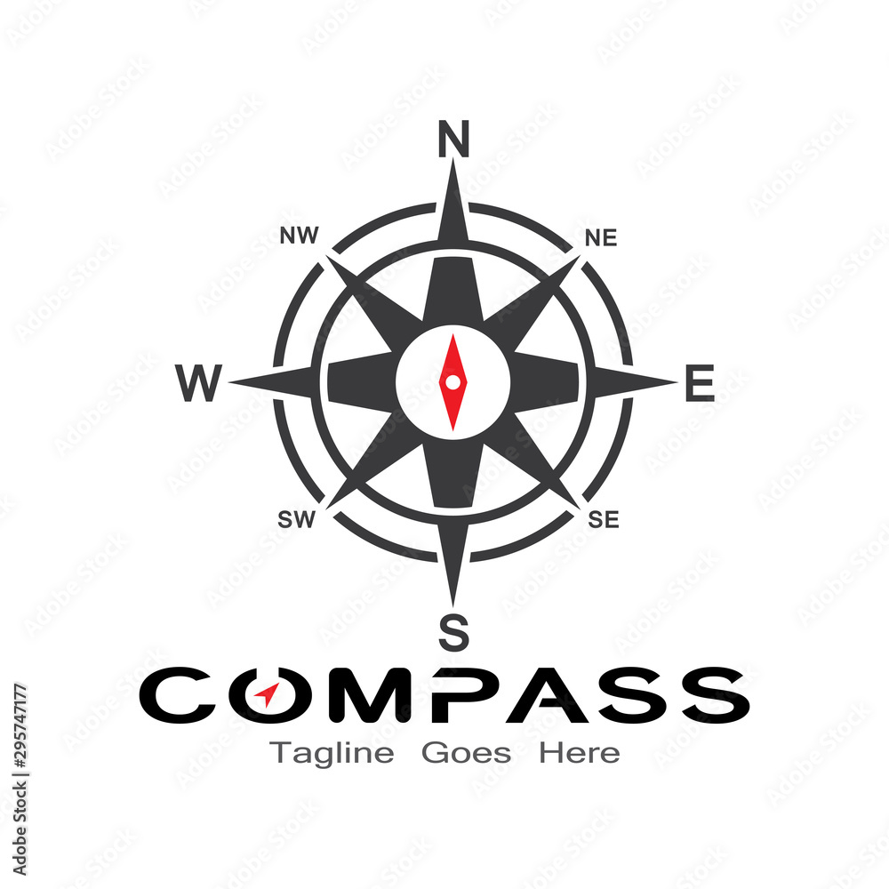 compass logo, icon and symbol. illustration design compass logo, icon and symbol. illustration design