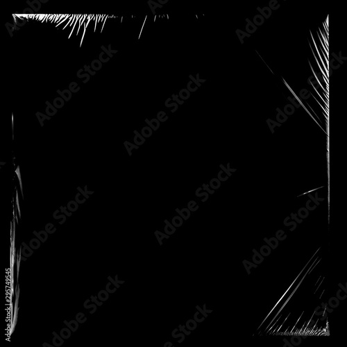 Plastic Wrap Texture Overlay