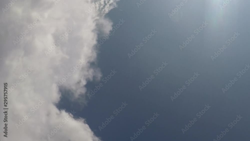 Time lapse video of storm clouds forming above rainforest Time lapse video of storm clouds forming above rainforest