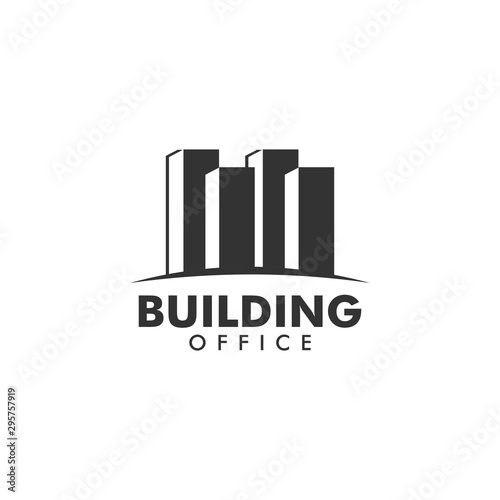 building logo template design vector, creative idea concept