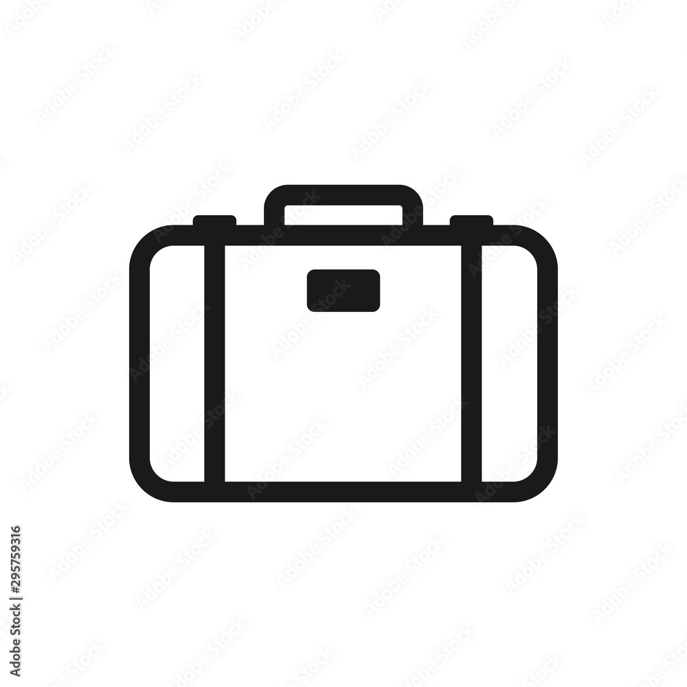 Suitcase icon vectr symbol illustration EPS 10 Suitcase icon vectr symbol illustration EPS 10