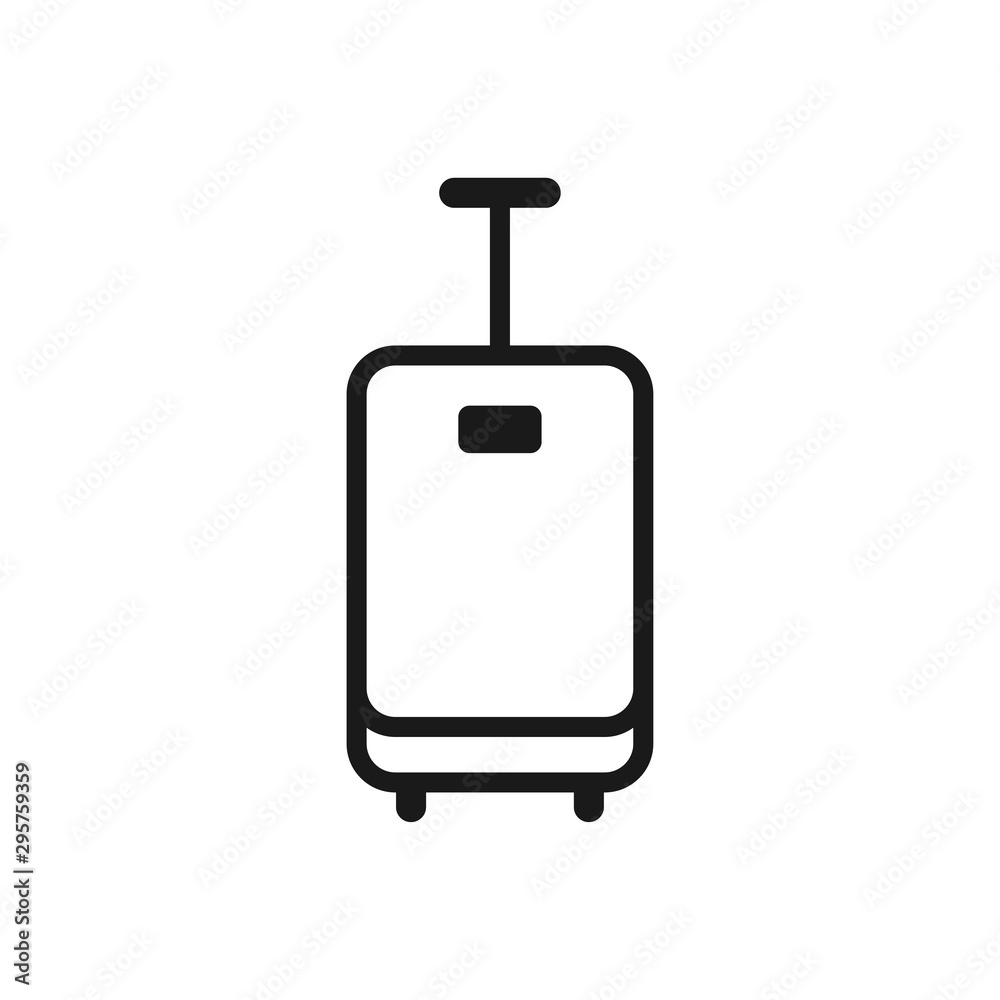 Suitcase icon vectr symbol illustration EPS 10 Suitcase icon vectr symbol illustration EPS 10