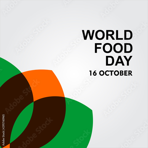 World Food Day Celebration Vector Template Design Illustration