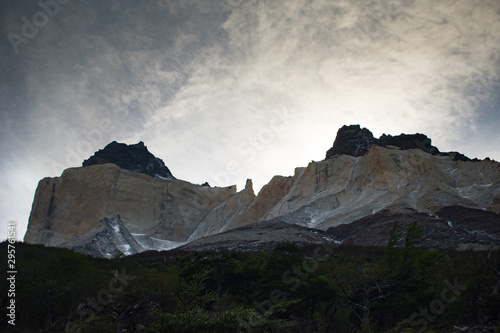 Cuernos Mountain Range Torres del Paine National Park  Chile