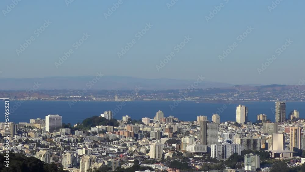 San Francisco as seen from Twin Peaks, California, circa October 2018 San Francisco as seen from Twin Peaks, California, circa October 2018
