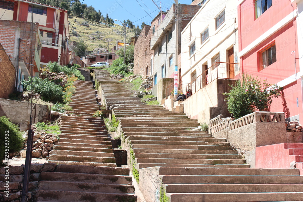 peru puno ecuador travel adventure stairs stone ancient 