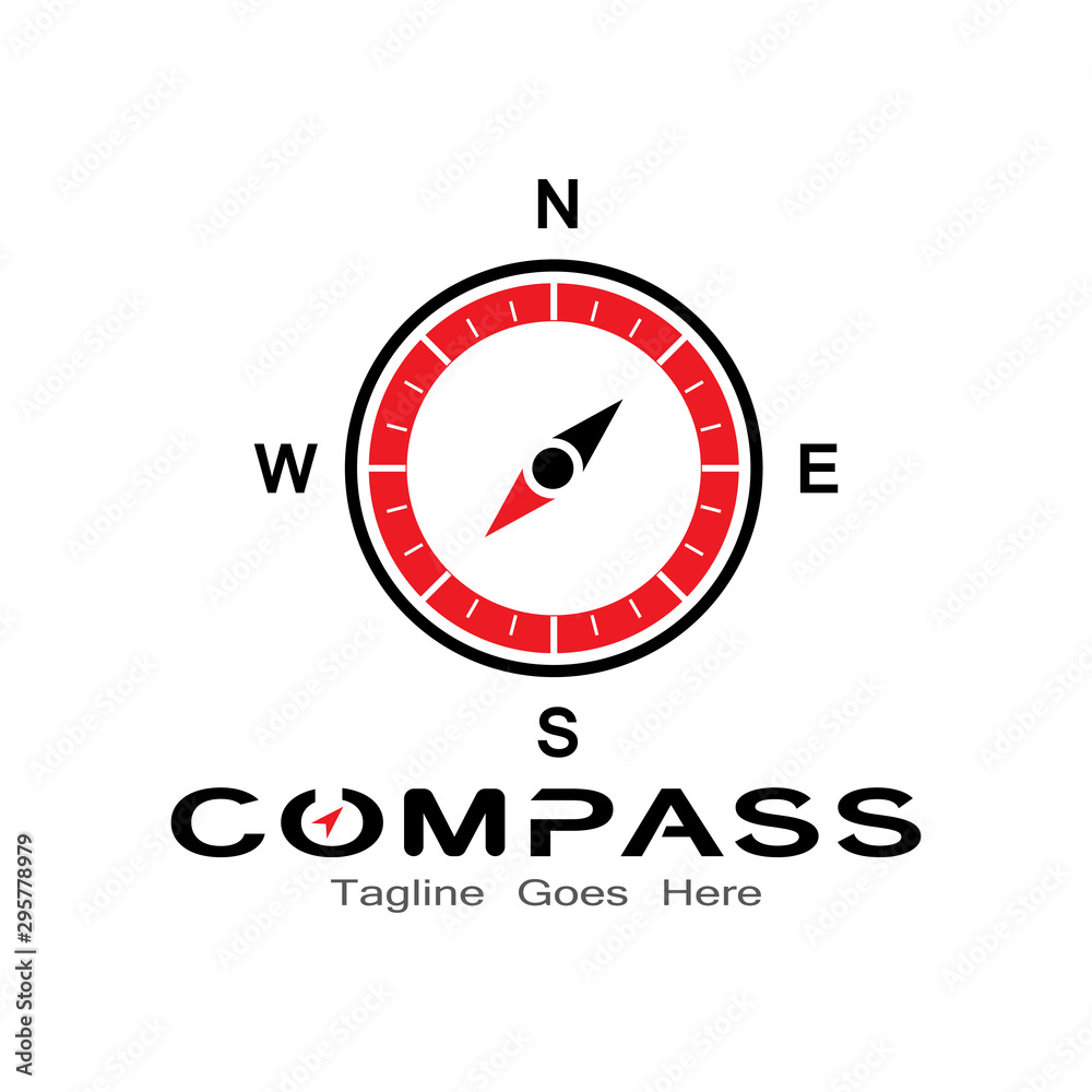 Compass logo, icon and symbol. illustration design Compass logo, icon and symbol. illustration design