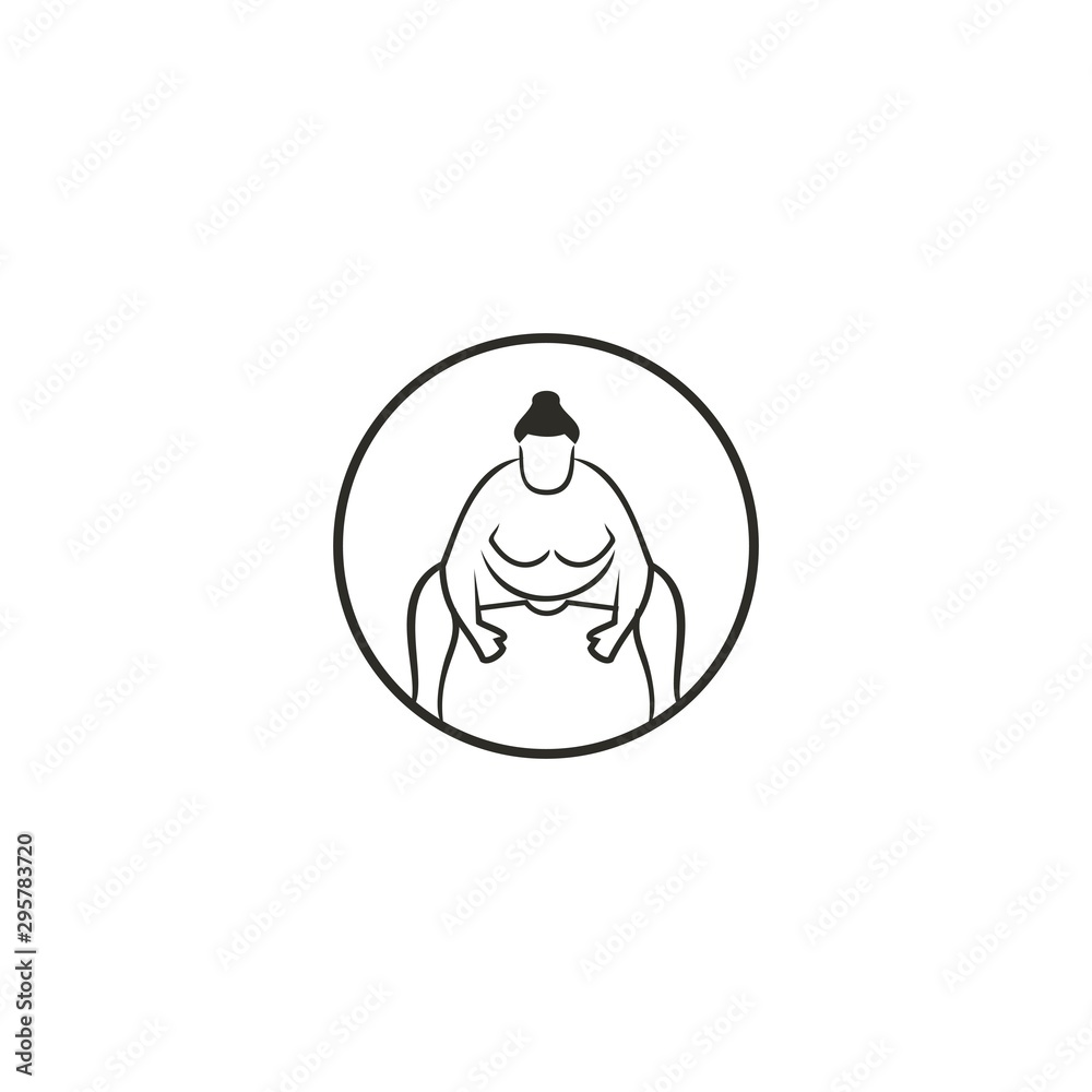 sumo logo template creative design vector, icon sumo logo template creative design vector, icon