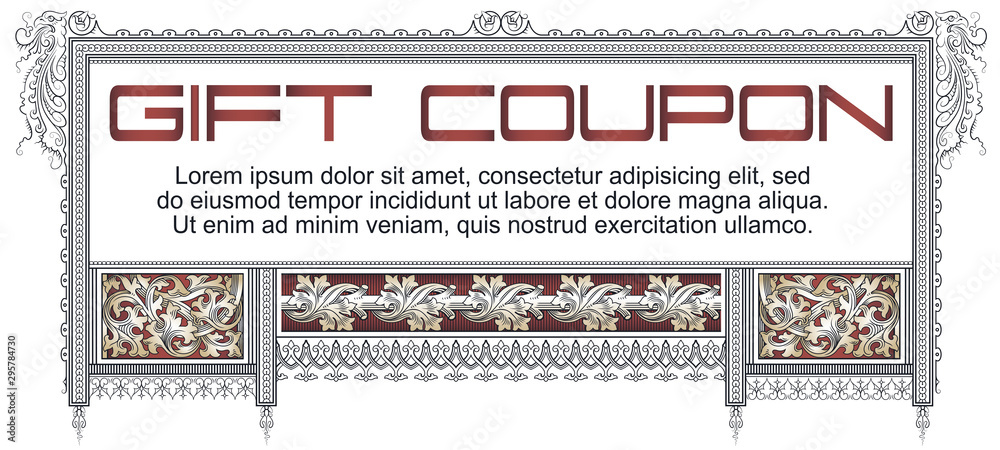 Vector template flyer, invitations or greeting cards. Vector template flyer, invitations or greeting cards.